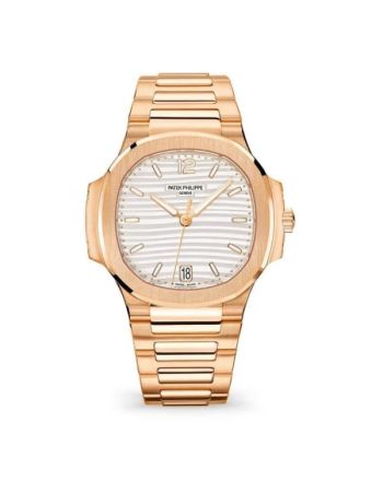 Patek Philippe Nautilus Rose Gold 7118-1R-001 with Silvery Opaline dial